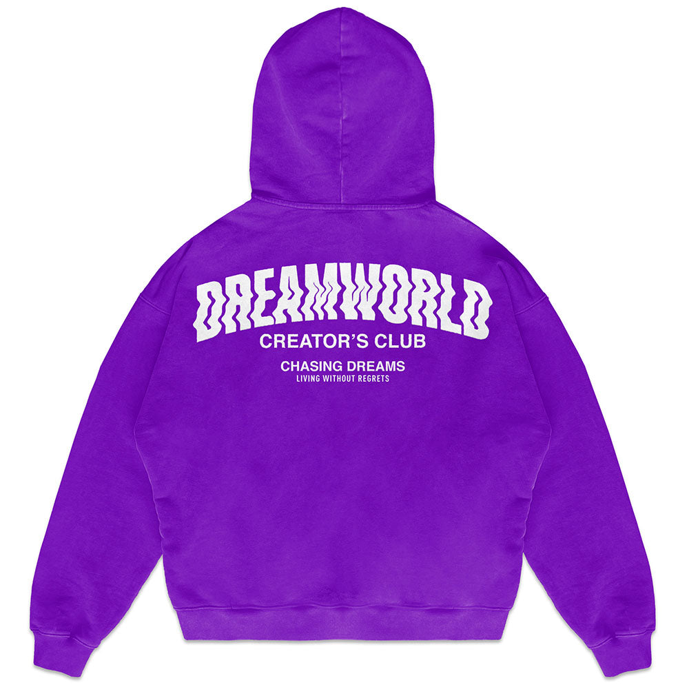 CLASSIC WAVY HOODIE (PURPLE)