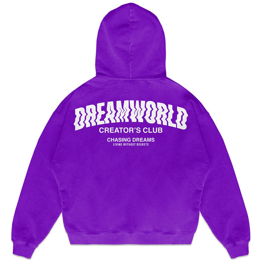 CLASSIC WAVY HOODIE (PURPLE)