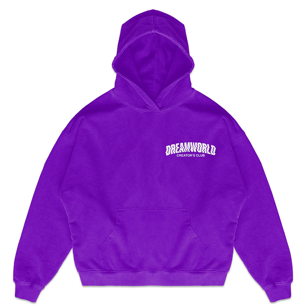 CLASSIC WAVY HOODIE (PURPLE)