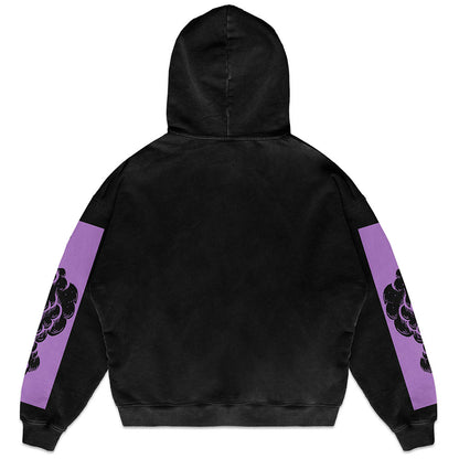 CREATE YOUR REALITY HOODIE (BLACK / PURPLE)