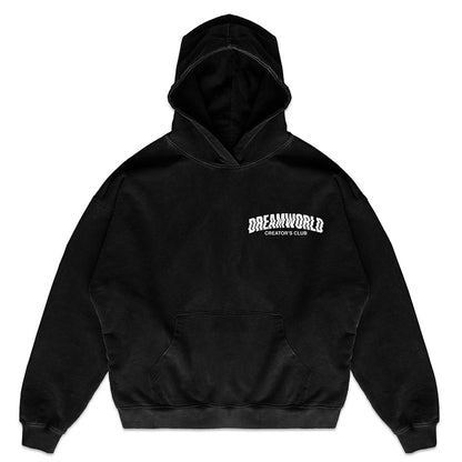 CLASSIC WAVY HOODIE (BLACK)