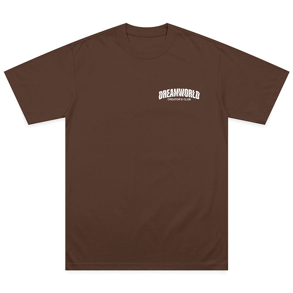 CLASSIC WAVY T-SHIRT (BROWN)